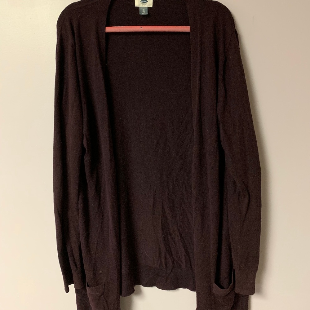 Purple Cardigan